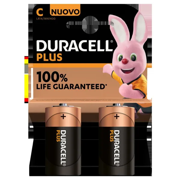 Akut DURACELL LR14 K2 1,5 V LR14 (1 osaa)