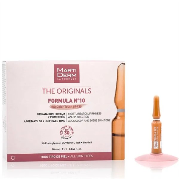 Martiderm Formula Nº10 HD Color Touch Spf 30