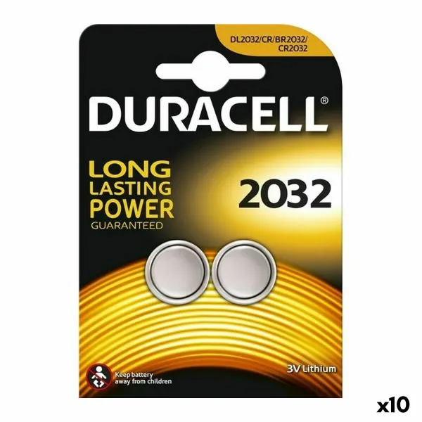 Akut DURACELL DL2032B2 3V (10 osaa)