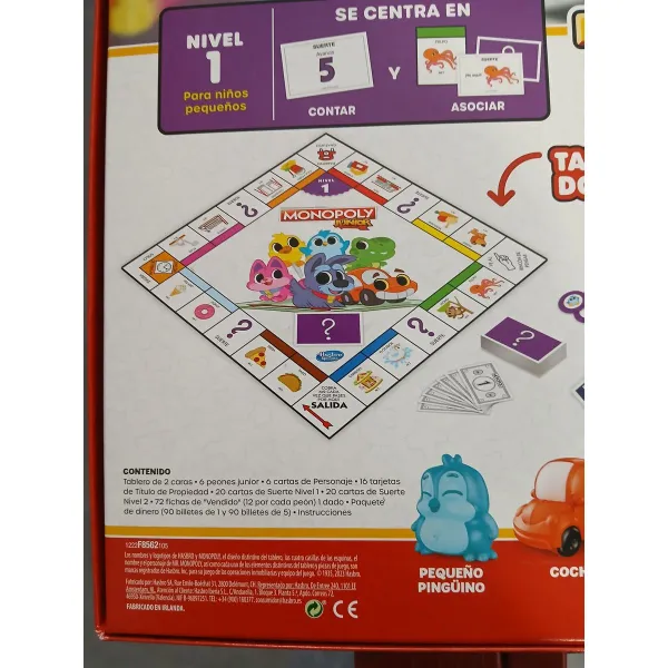 Детская Монополия Monopoly (ES)