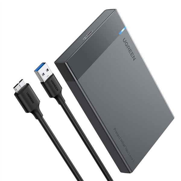 2.5 HDD SSD adapter Ugreen US221 + 0.5 m cable black