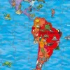 Palapeli Orchard World Map (FR)