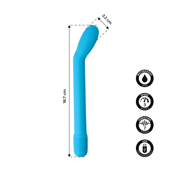 G-Spot Vibrator Virgite Blue