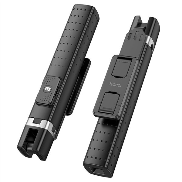 Selfie stick Hoco K18 Wave with tripod function black