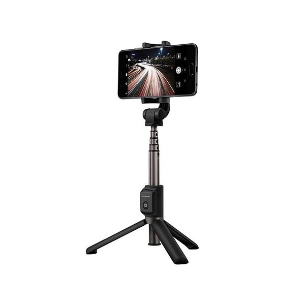 Selfie stick Huawei CF15 Pro whit remote control and tripod function black