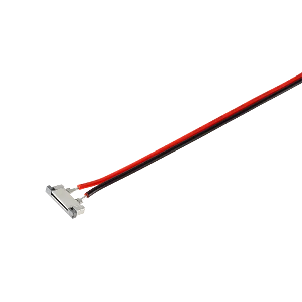ACC021 SAVIENOTĀJS 8 MM VIENAS KRĀSAS LED LENTEI, 150 MM KABELIS