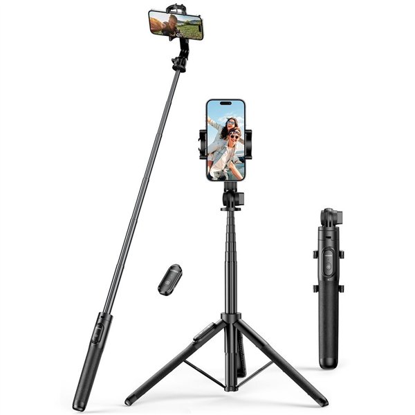 Selfie stick Ugreen LP586 with tripod function black