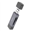 Memory card reader Hoco HB45 USB-C/USB-A 2-in-1 USB3.0 grey