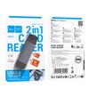 Memory card reader Hoco HB45 USB-C/USB-A 2-in-1 USB3.0 grey