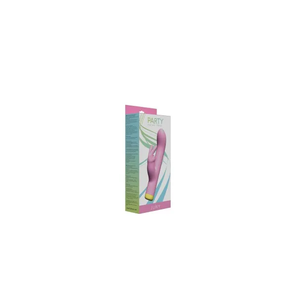 Dvigubos Stimuliacijos Vibratorius Party Color Toys JUNY  Rožinė