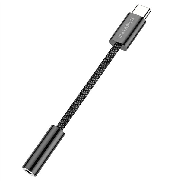 Audio adapter Borofone BV15 Type-C to 3.5mm black