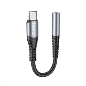 Audio adapteris Hoco LS33 Type-C to 3.5mm pilkas