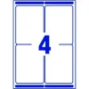 Printer Labels Avery L7169 White 100 Sheets 99,1 x 139 mm (5 Units)