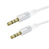 Audio kabelis Borofone BL19 3,5mm to 3,5mm baltas