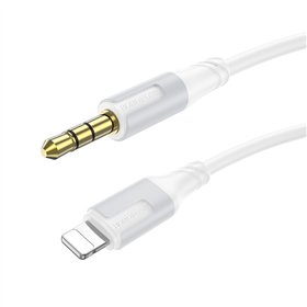 Audio cable Borofone BL19 Lightning to 3.5mm white