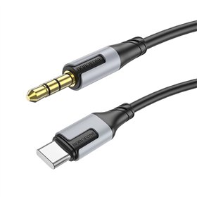 Audio cable Borofone BL19 USB-C to 3.5mm black