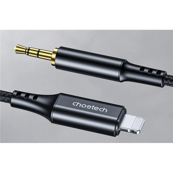 Audio cable Choetech AUX009 Lightning to 3,5mm black