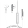 Headphones Acefast L3 USB-C white