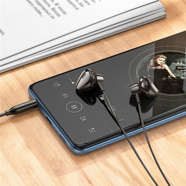 Headphones Hoco M125 3.5mm black
