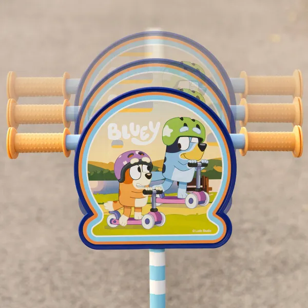 Scooter Bluey Rubber Metal Plastic