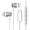 Headphones Joyroom JR-EC04 Type-C silver