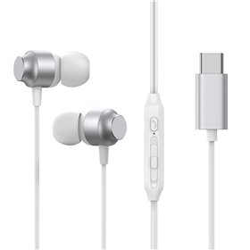 Headphones Joyroom JR-EC06 Type-C silver