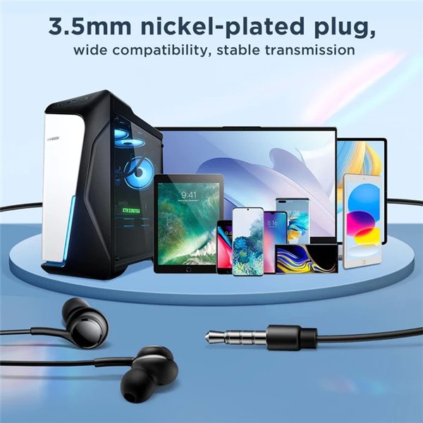 Headphones Joyroom JR-EW02 3.5mm black