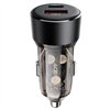 Car charger Acefast B12 60W USB-C/USB-A black