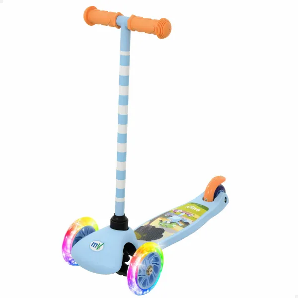 Scooter Bluey Rubber Metal Plastic Blue