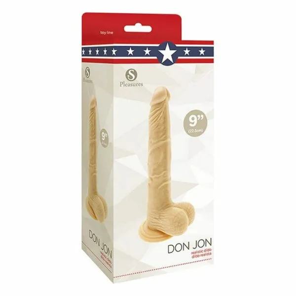 Дилдо S Pleasures Don Jon PVC Ø 4,1 cm (20 cm)