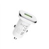 Car charger Borofone BZ12A Quick Charge 3.0 (3A) white