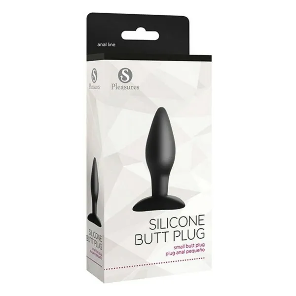 Analinis kištukas S Pleasures Juoda (Ø 3 cm)