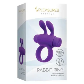 Penisrenkaat S Pleasures Rabbit Purppura