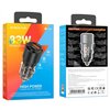 Car charger Borofone BZ20A PD65W+QC3.0 83W black