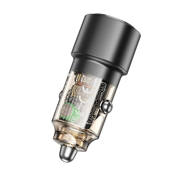 Car charger Borofone BZ20A PD65W+QC3.0 83W black