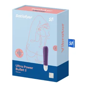 Bullet vibracija Ultra Power Satisfyer Violetinė