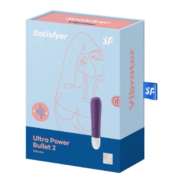 Lodveida Vibrators Ultra Power Satisfyer Violets