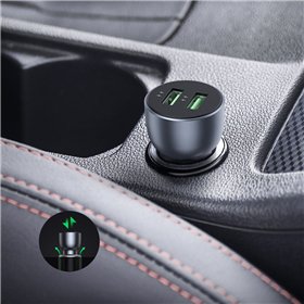 Car charger Ugreen CD213 2xUSB-A 36W blue