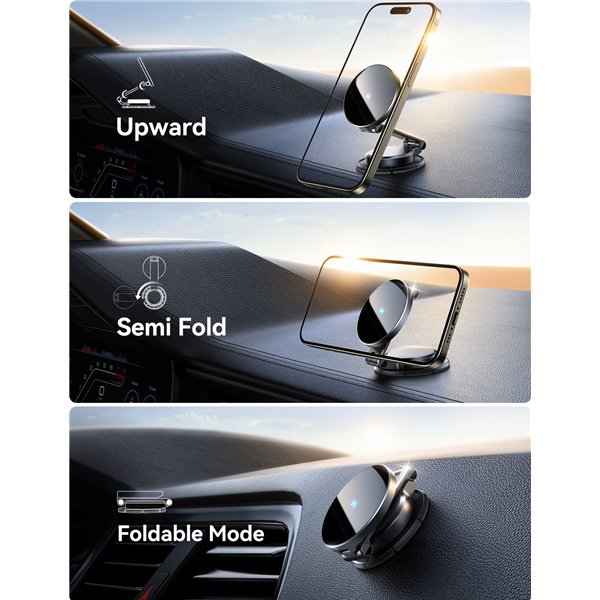 Car charger-holder Joyroom JR-ZS408 (dashboard) 15W wireless black