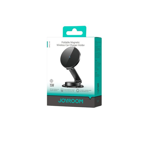Car charger-holder Joyroom JR-ZS408 (dashboard) 15W wireless black
