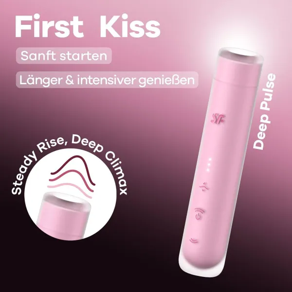 Klitorio siurbimo stimuliatorius Satisfyer Raudona