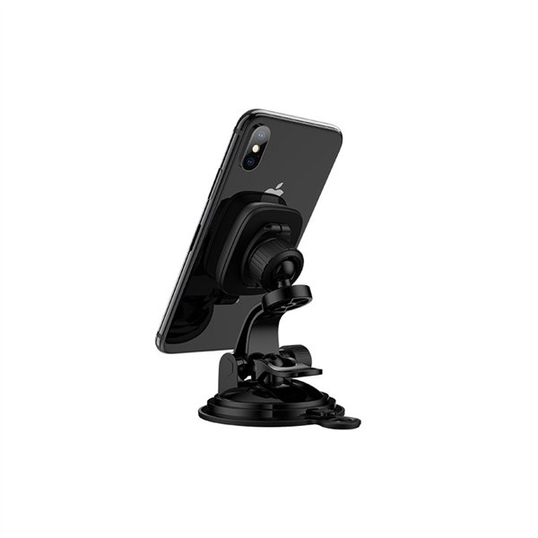 Car phone holder Hoco CA28, dashboard mounting, magnetic fixing,black