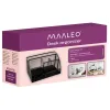 Desk organizer - 6 compartments - black