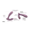 Anal plug S Pleasures Pink (8,3 cm)
