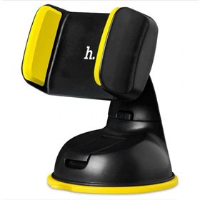 Car phone holder Hoco CA5, windshield mounting, short fixing black