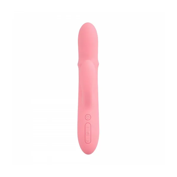 Divkārši Stimulējošs Vibrators Svakom Rozā Persiku