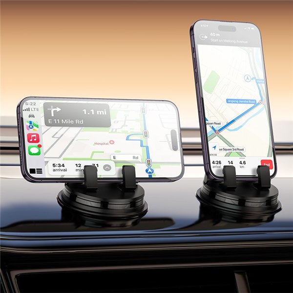 Car phone holder Hoco H55 (dashboard) black