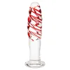 Анальный пробка S Pleasures Красный Прозрачный (14 cm) (14,6 cm)