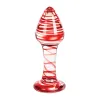 Анальный пробка S Pleasures Красный Прозрачный (10,3 cm) (10,2 cm)