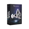 Anustappi S Pleasures Hopeinen 3 Kappaletta